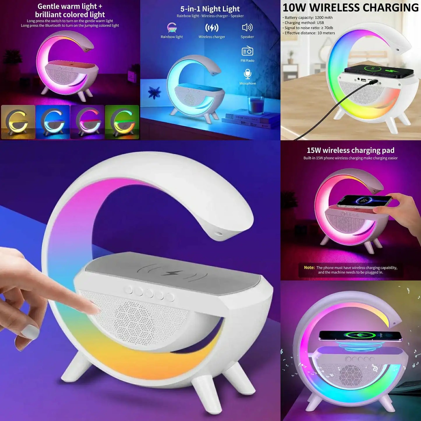 Wireless G Lamp with Triple Functions – مصباح G اللاسلكي بوظائف ثلاثية