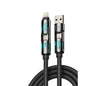 4-in-1 Multi USB Charging Cable | Fast Charge iPhone, Android, USB-C & Micro USB