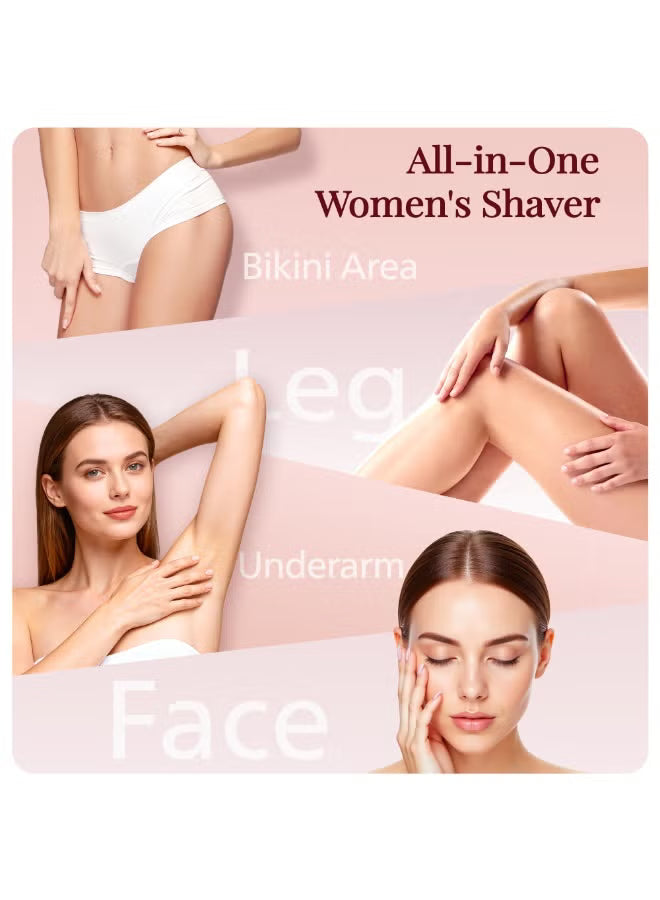 Vamaro Double-Head Electric Shaver – ماكينة حلاقة كهربائية قابلة للشحن
