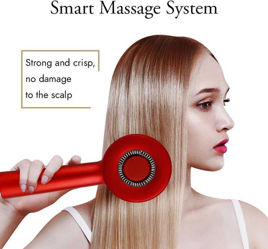 Electric Scalp Massager with Oil Applicator – Hair Growth Stimulator, Anti-Dandruff & Deep Relaxation Brush (Rechargeable)