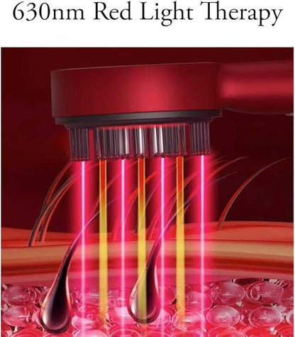 Electric Scalp Massager with Oil Applicator – Hair Growth Stimulator, Anti-Dandruff & Deep Relaxation Brush (Rechargeable)