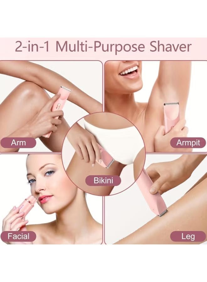 Vamaro Double-Head Electric Shaver – ماكينة حلاقة كهربائية قابلة للشحن