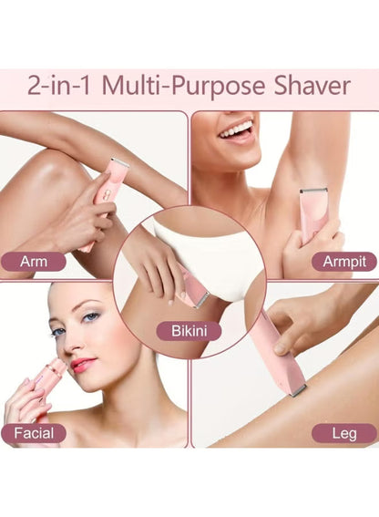 Vamaro Double-Head Electric Shaver – ماكينة حلاقة كهربائية قابلة للشحن