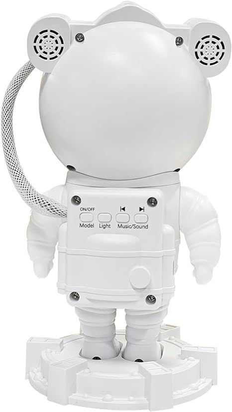 3D Astronaut Galaxy Projector – Starry Sky Night Light with Remote, Timer & Adjustable Nebula | Perfect Room Ambience Lamp