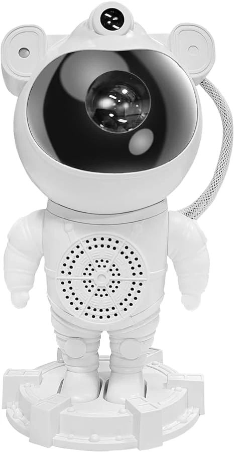 3D Astronaut Galaxy Projector – Starry Sky Night Light with Remote, Timer & Adjustable Nebula | Perfect Room Ambience Lamp