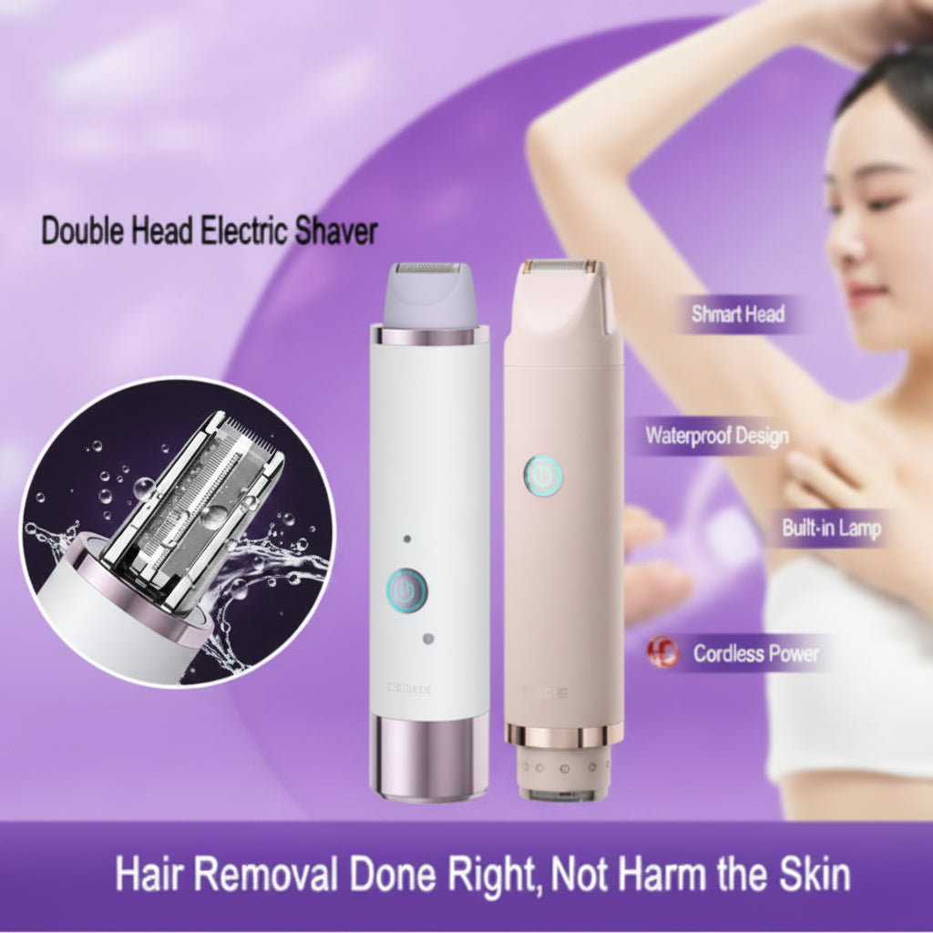 Double Head Electric Shaver
