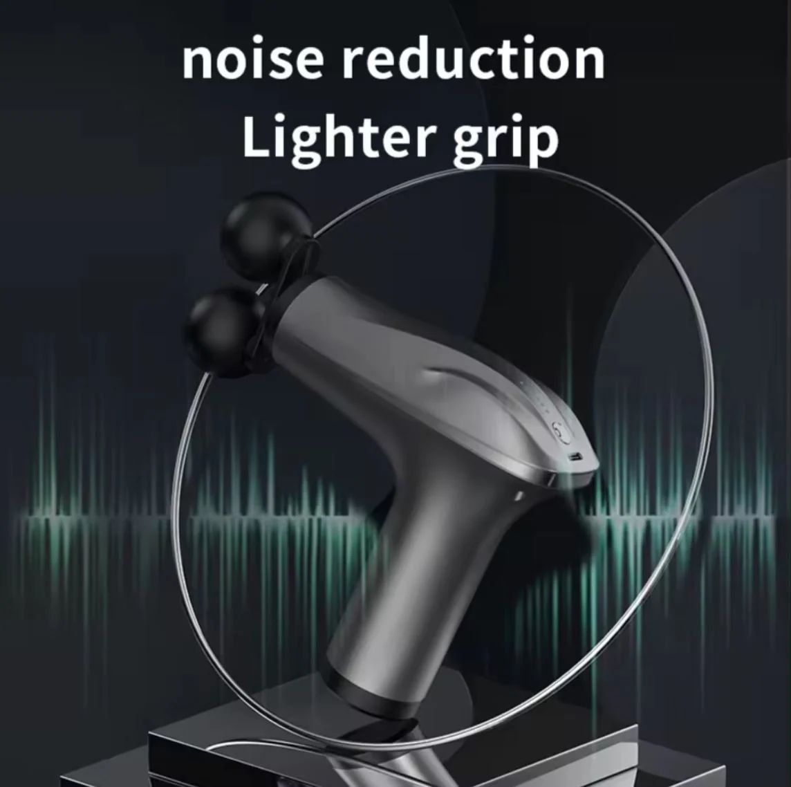 Professional Dual-Head Massage Gun – Deep Tissue Muscle Recovery, Pain Relief & Relaxation Device for Athletes & Home Use