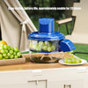 Fruit & Vegetable Peeler | Ultra-Sharp Stainless Steel Blade for Fast & Easy Peeling