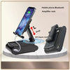 F15 Mobile Holder with Built-In Speaker | Hands-Free Stand & Wireless Sound in One