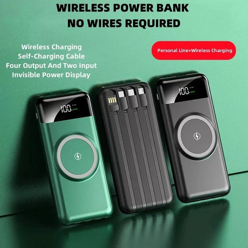 High-Capacity 30000mAh Power Bank