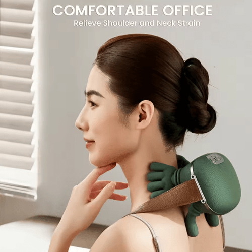 Shoulder & Neck Massager | Deep Tissue Shiatsu Massage for Instant Pain Relief
